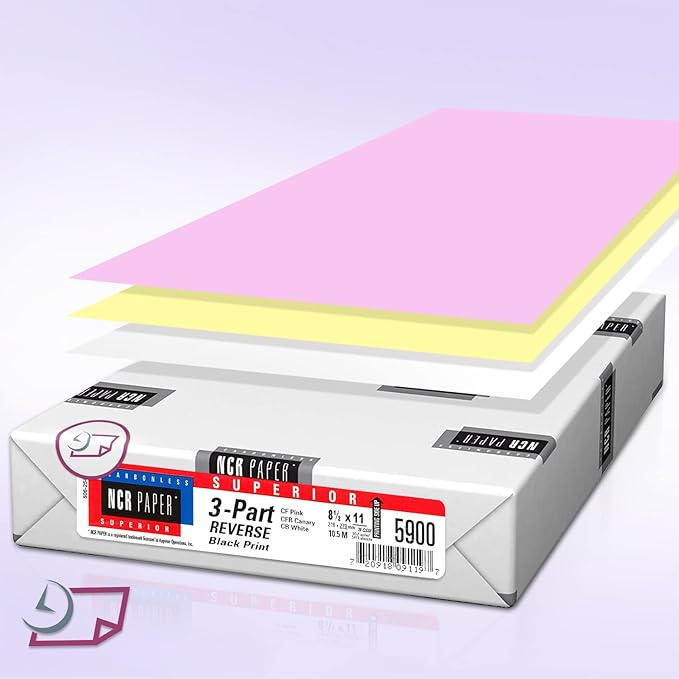 NextDayLabels - Superior Carbon-less NCR, Pre Collated Paper, 500 Sheets Per - Image 2