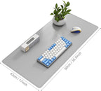 DAWNTREES Desk Mat Protector, PU Leather Desk Pad, Non Slip, Large Mouse Pad - Image 2