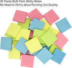 Sticky Notes 3x3, Self-Stick Notes, 36 Pads, 100 Sheets/Pad, Daily Life - Image 2