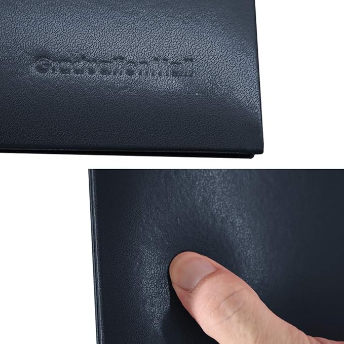 GraduationMall 8.5"x11" Smooth Padded Diploma Cover Certificate Holder Darkblue - Image 6