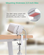 PD30W Desk Clamp Power Strip, Desktop Mount Surge Protector, Fast Charging - Image 5