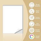 BESTEASY Sticker Paper 8.5" x 11" Full Sheet Label Stickers - Image 2