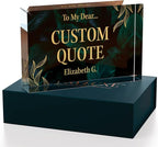 Custom Acrylic Sign Personalized, Custom Desk Name Plate, 18 Styles, - Image 3