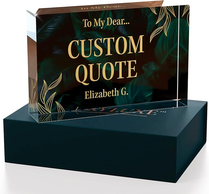 Custom Acrylic Sign Personalized, Custom Desk Name Plate, 18 Styles, - Image 3