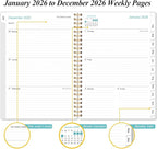 2026 Planner - Planner 2026 from January 2026 - December 2026, Weekly & Monthly - Image 3