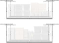 monsterrax 2-pack 4x8 overhead garage storage rack, white, main product view