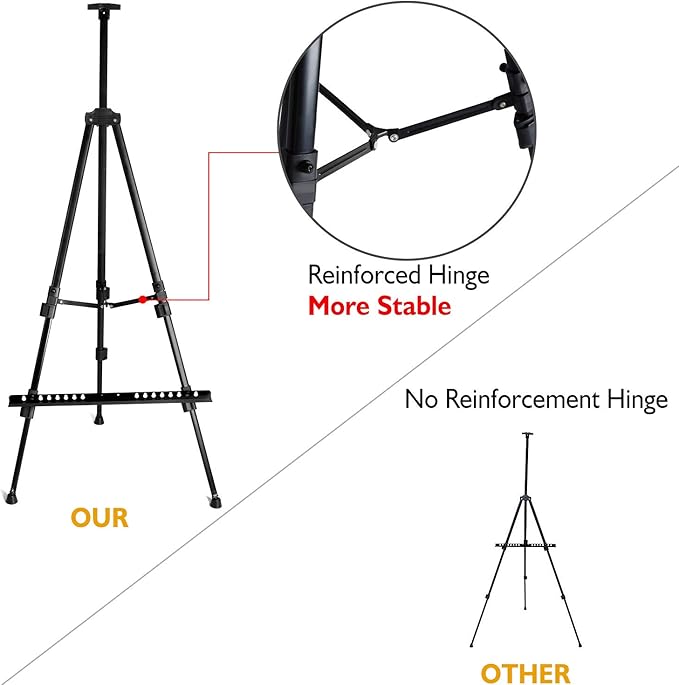 T-SIGN 72 Inches Tall Folding Easel Stand - Image 4