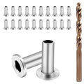 BLIKA 20 Pack Stainless Steel Protector Sleeves by BLIKA