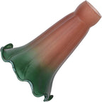 Bieye LS103S Lily Flower Blown Glass Lampshade by Bieye