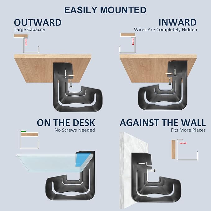 APS Under Desk Cable Raceway Tray 2 Pack - Image 5