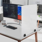 Desk Divider, 30 x 18 inch Acrylic Desk Privacy Panels, Privacy Desk Screen - Image 6