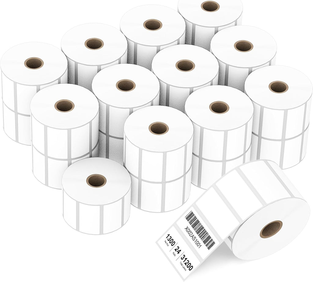 Compatible 2" x 1" Direct Thermal Labels Replacement