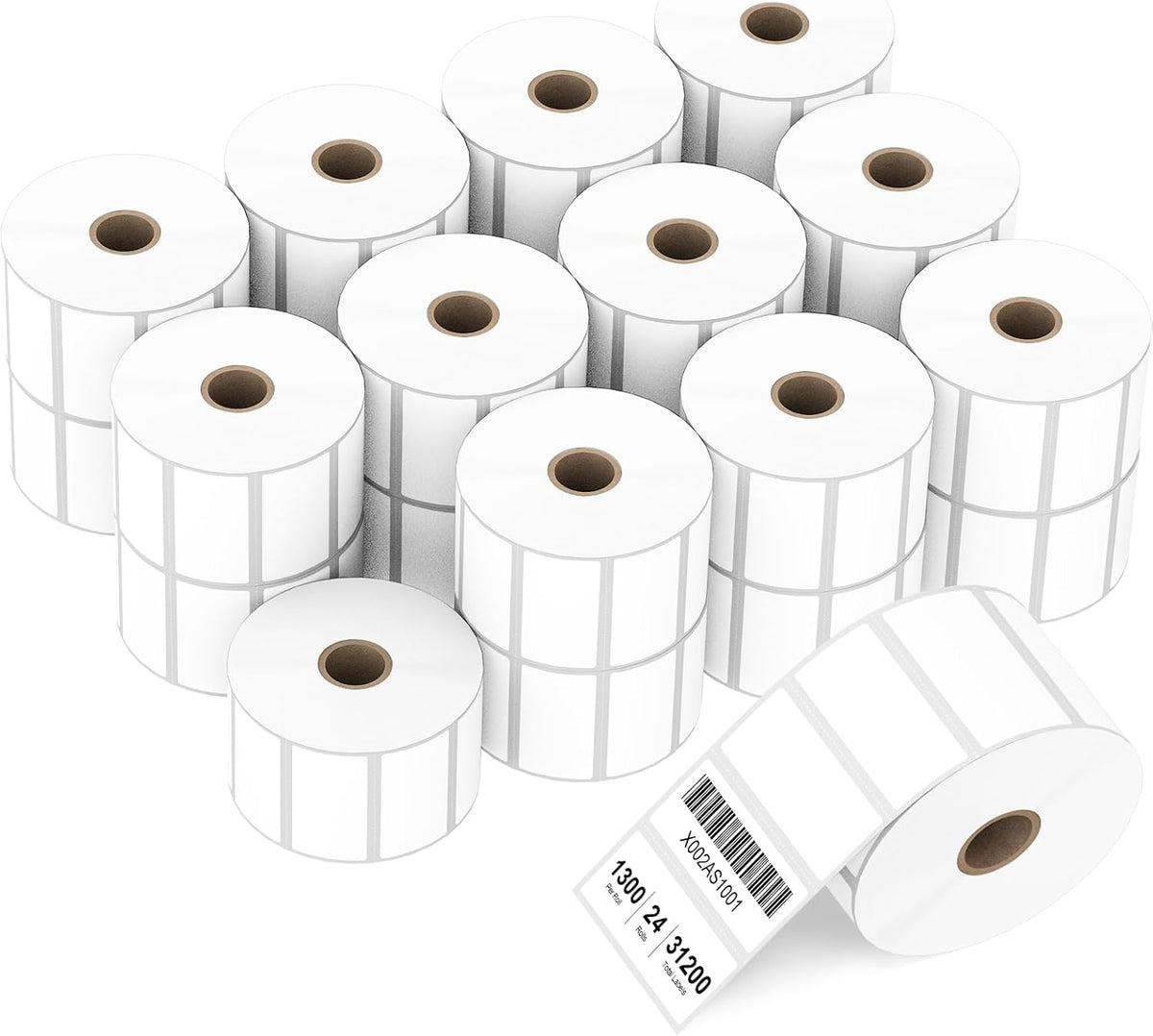 Compatible 2" x 1" Direct Thermal Labels Replacement