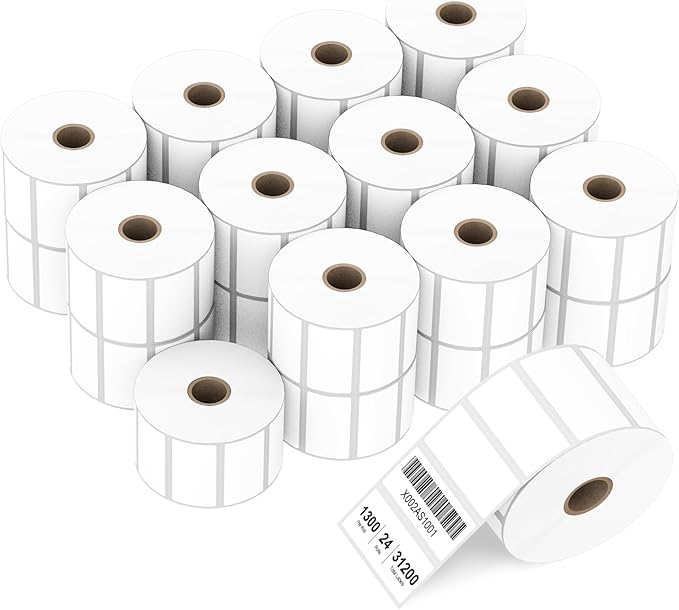 Compatible 2" x 1" Direct Thermal Labels Replacement by Anylabel