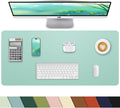 Non-Slip Desk mat, PULeather Desk Pad Protector, Office Desk Mat, Large Mouse by cebowa