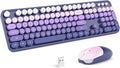 MOFII Wireless Keyboard and Mouse Combo, Full Size 2.4G Plug and Play by MOFII