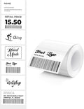 MUNBYN Thermal Sticker Labels, Self-Adhesive Barcode Label Paper by MUNBYN