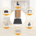 16 PCS Square Chair Leg Floor Protector, Silicone Chair Leg Cover, Furniture - Image 6
