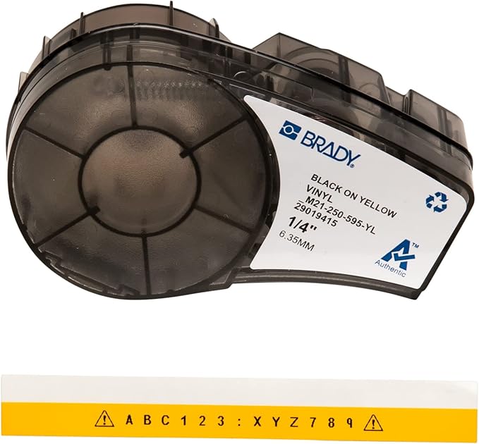 Brady Authentic All-Weather Vinyl Label by BradyCorp