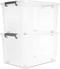 Citylife 69QT Plastic Storage Bins