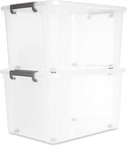 Citylife 69QT Plastic Storage Bins