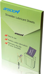 Ansoon Paper Shredder Lubricant Lubricating Sheets, Paper Shredder Oil - Image 2