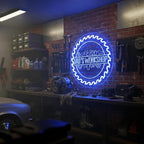 Custom Neon Garage Sign for Man, Personalized Garage LED Signs, Customizable - Image 3