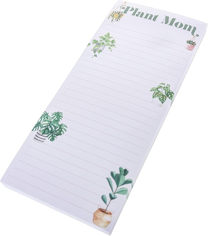 Graphique “Plant Mom” Magnetic Notepad | 100 Tear-Away Sheets | Grocery - Image 2