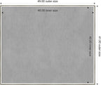 Amanti Art Silver Framed Magnetic Board 41x49 Oversize Vision Board - Image 4