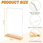 Acrylic Sign Holder 8.5" x 11" - Image 2