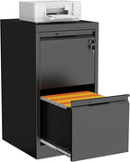 2-Drawer File Cabinet with Lock, Metal Vertical Filing Cabinets by MetalStorageCabinet