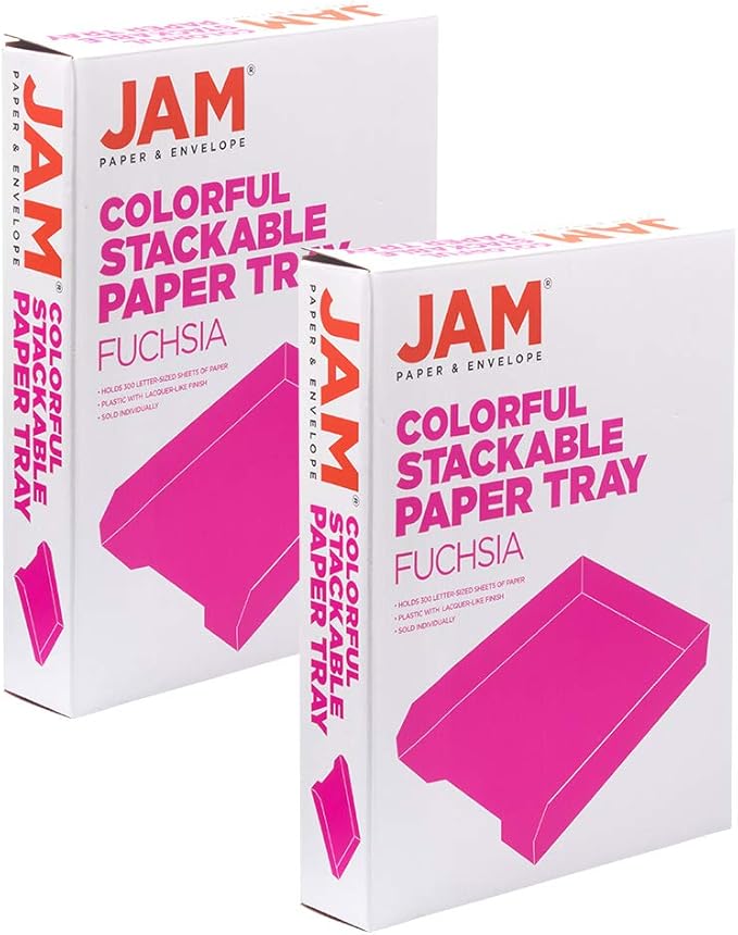 JAM PAPER Stackable Paper Trays - Image 5