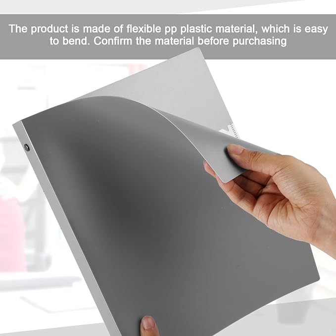 Henoyso 16 Pcs 3 Ring Binder 0.5 Inch Round Fits Letter Size 8.5'' x 11'' Paper - Image 2