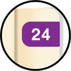 2024 MINI Year Labels, Doctor Stuff 2024 Chart Stickers, Ames Small Style - Image 8