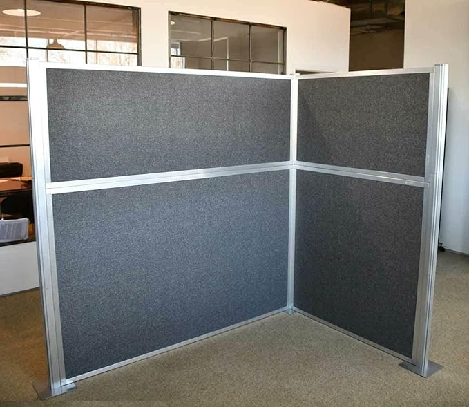 Versare Hush Panel Cubicle Kit | Workstation Partition Walls | Sound Dampening - Image 3