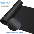 Large Gaming Mouse Pad, 31.5x15.7 inch Large Extended Computer Keyboard Mouse - Image 3