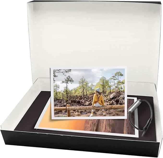 Lineco Museum Archival Storage Box, 16.75x20.75x3 in. Drop Front Design. - Image 6