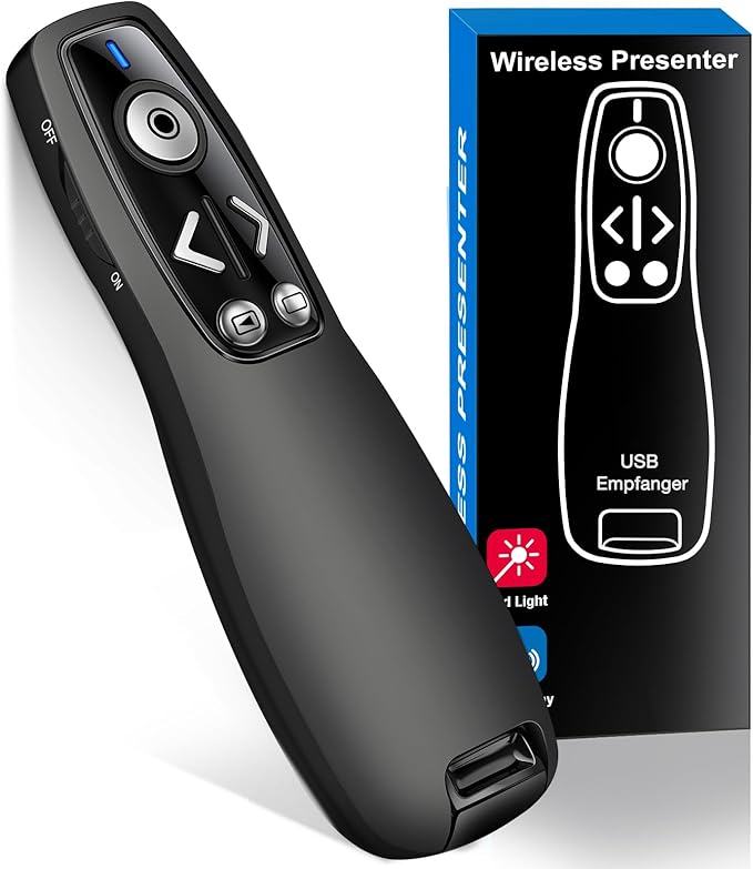All-in-One Wireless Presentation Clicker by NinjajoyOXxboxbatterypack