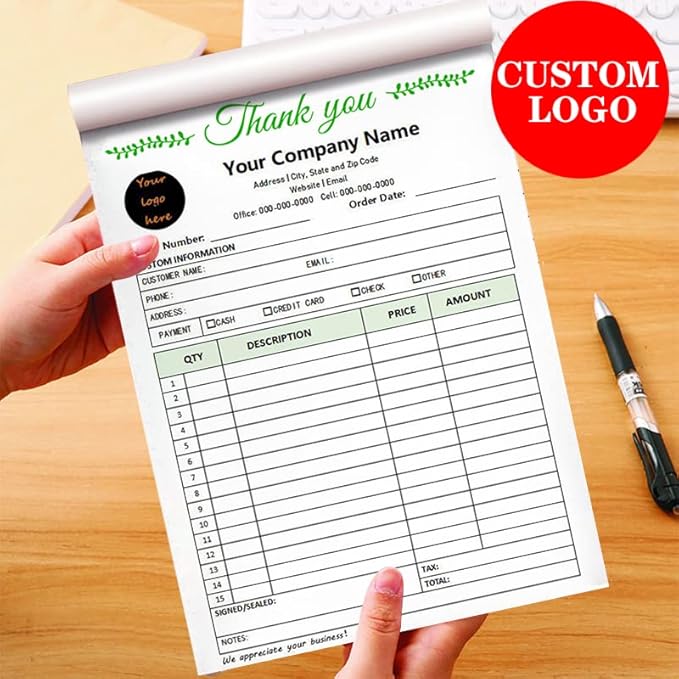Custom Carbonless Sales Invoice Form Books - Image 7