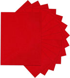 24 Sheets Bright Red Cardstock 8.5 x 11 Construction Paper, Goefun 80lb Red by Goefun