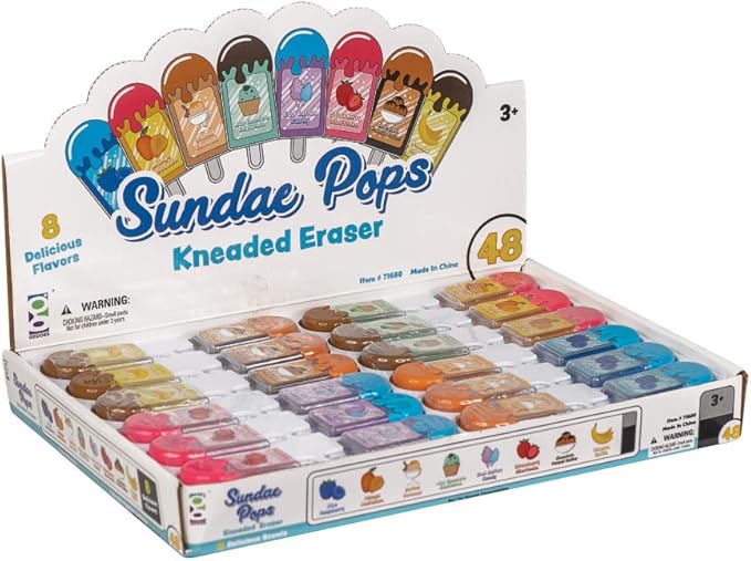 Raymond Geddes Sunday Pops Kneadable Erasers - Image 5