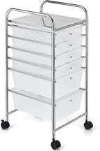 Giantex 6 Storage Drawer Cart Rolling Organizer Cart - Image 9