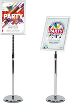 VAIIGO Pedestal Poster Stand, Adjustable Aluminum 11 x 17 Floor Standing Holder by VAIIGO