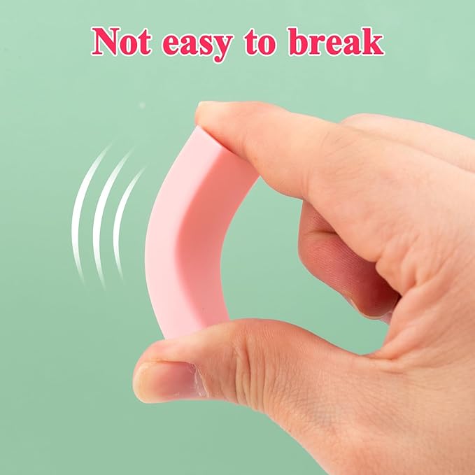 M&G 4+1 Pack Rubber Pink Erasers Sliding Retractable Eraser, Soft Cute Erasers - Image 5