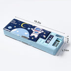 Ristpal Pop Up Multifunction Pencil Case, Cute Cartoon Pen Box Organizer - Image 6