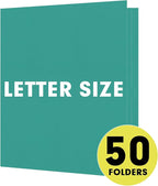 Two Pocket Folders, RAZCC 50 Pack 2 Pocket Folders Fit Letter Size Paper - Image 4