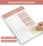 104 Pgs To Do List Notepad, 52 Undated Sheets Duplex-printed Daily Planner - Image 6