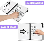 AGM Portable White Board Dry Erase, Double Sided Folding Whiteboards - Image 2