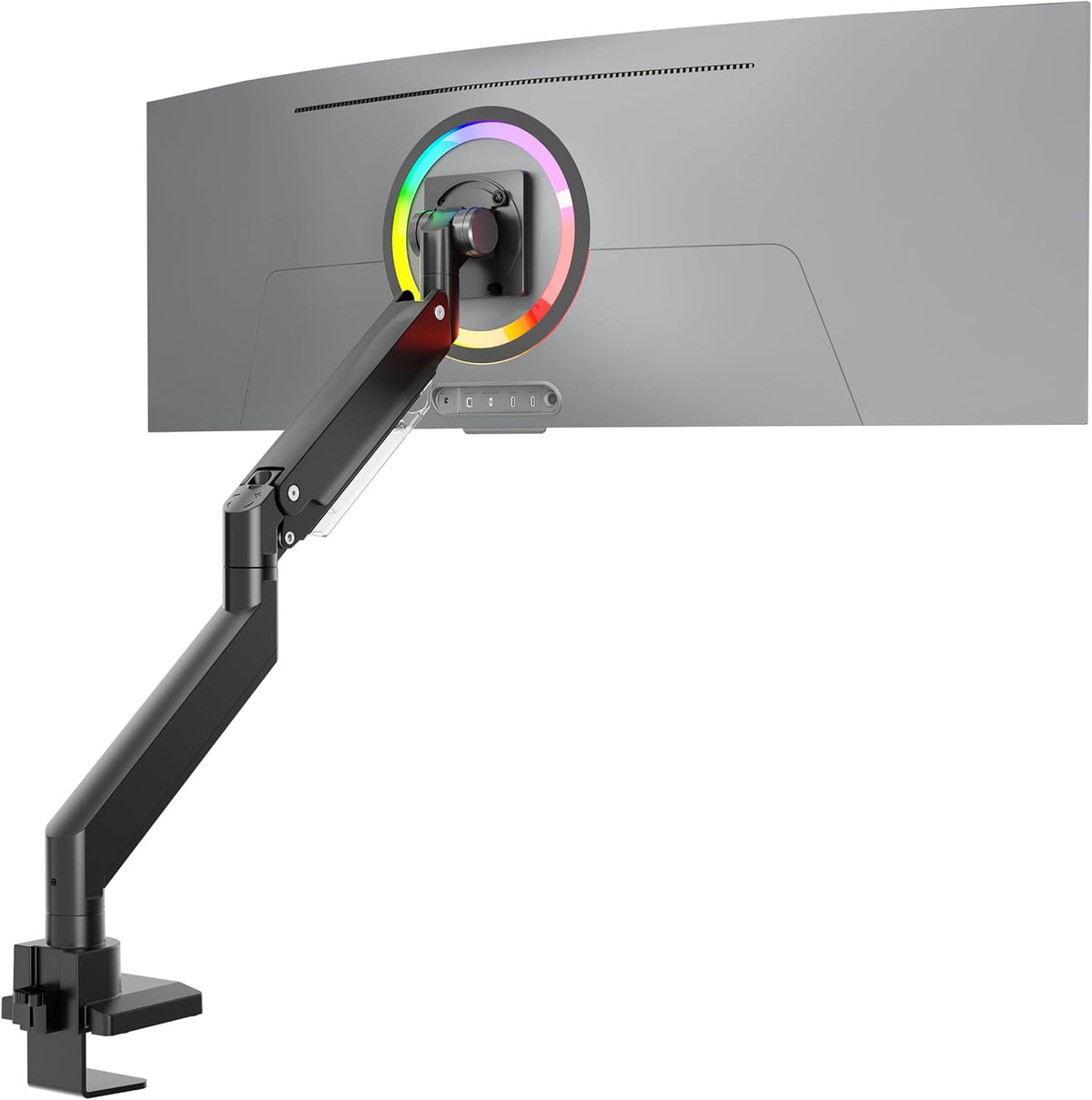 ONKRON Heavy Duty Monitor Arm for 17-57 Inch Screens up to 59.4 lbs, Ultrawide