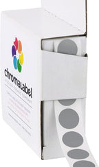 ChromaLabel 1/2 Inch Round Removable Color-Code Dot Stickers, 1000 per by ChromaLabel